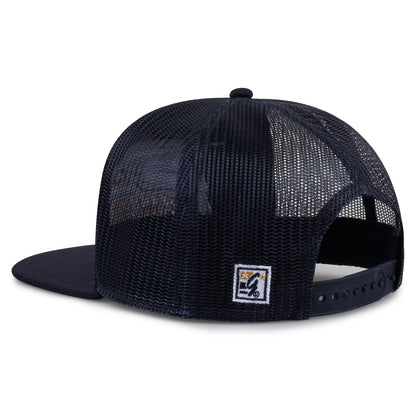 Georgia Southern University Class of '92 trucker hat, angled rear view showing mesh panels and snapback closure