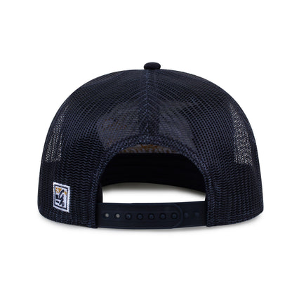 Georgia Southern University Class of '92 trucker hat, rear view of mesh back and adjustable snapback closure