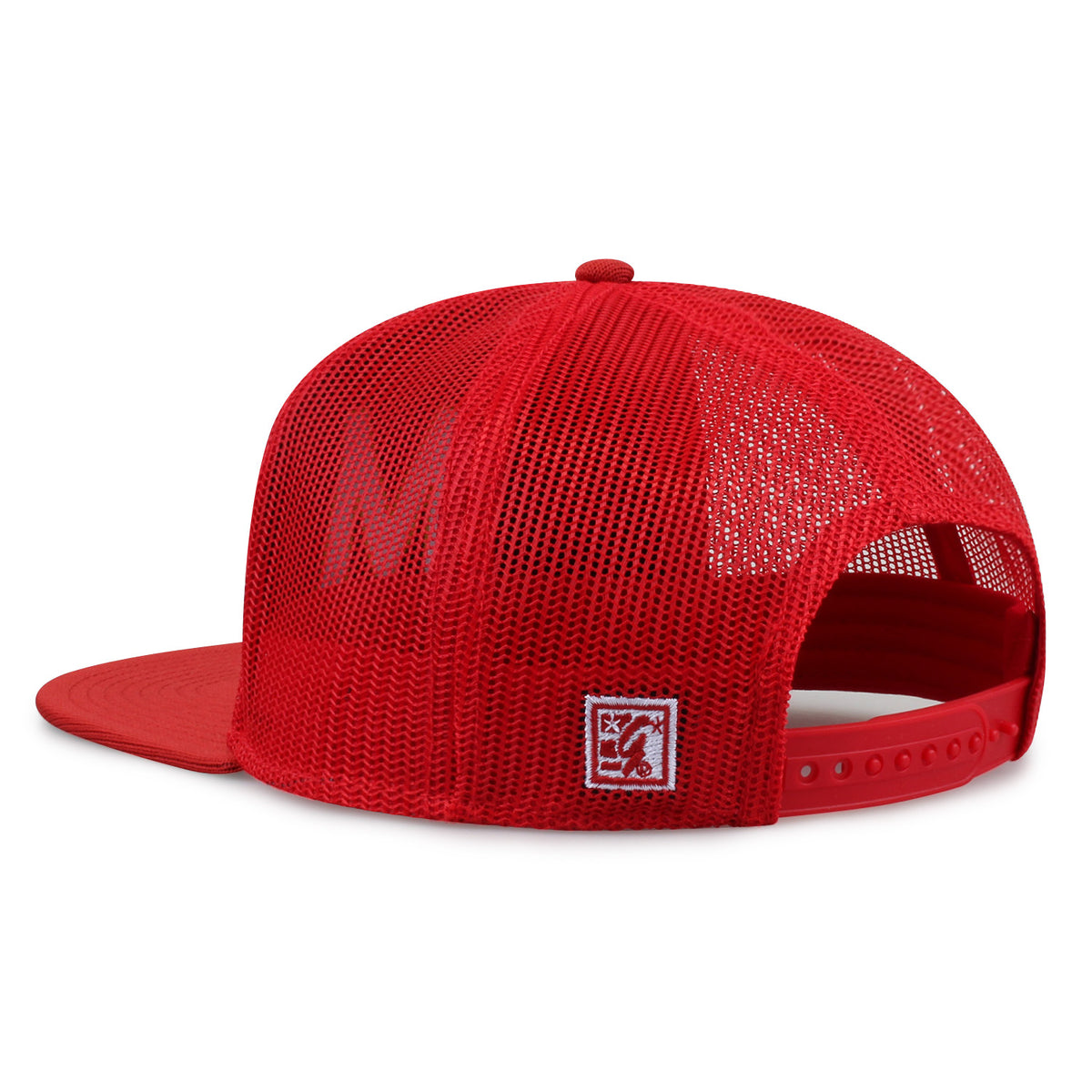 University of Maryland Class of '92 trucker hat, angled rear view showing mesh panels and snapback closure