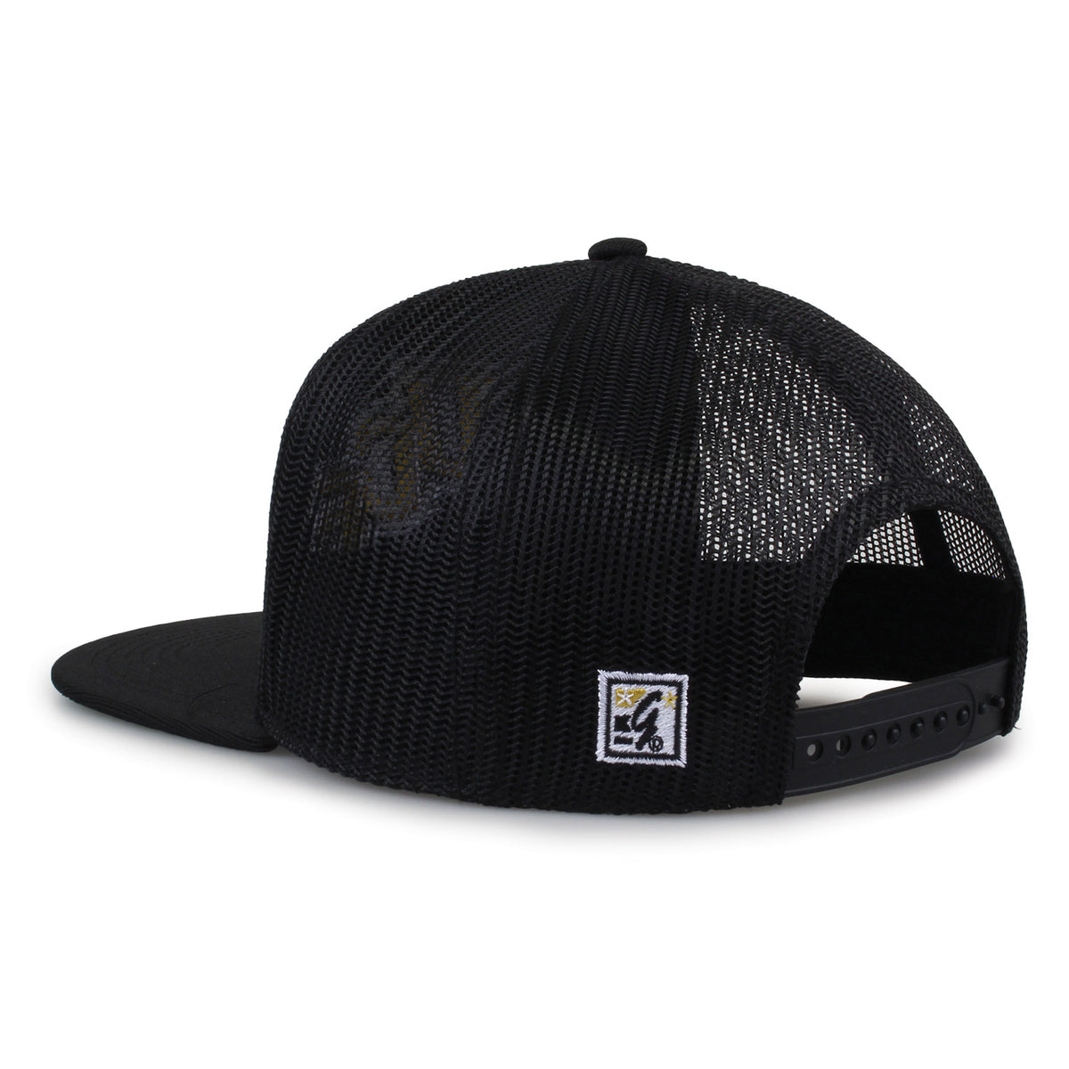 University of Central Florida Class of '92 trucker hat, angled rear view showing mesh panels and snapback closure