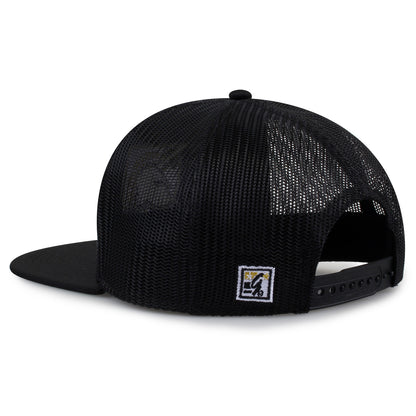 United States Military Academy (Army) Class of '92 trucker hat, angled rear view showing mesh panels and snapback closure