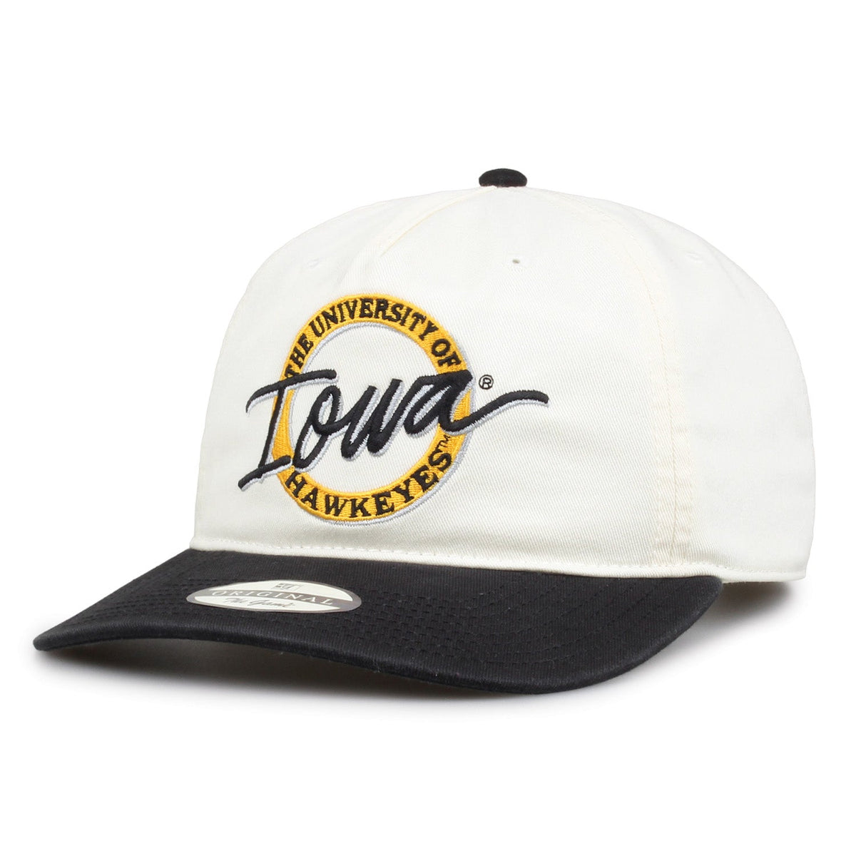 Iowa Hawkeyes Original Circle Snapback, alternate view 1