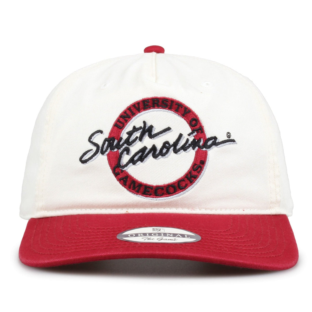 South Carolina Gamecocks Original Circle Snapback, front view