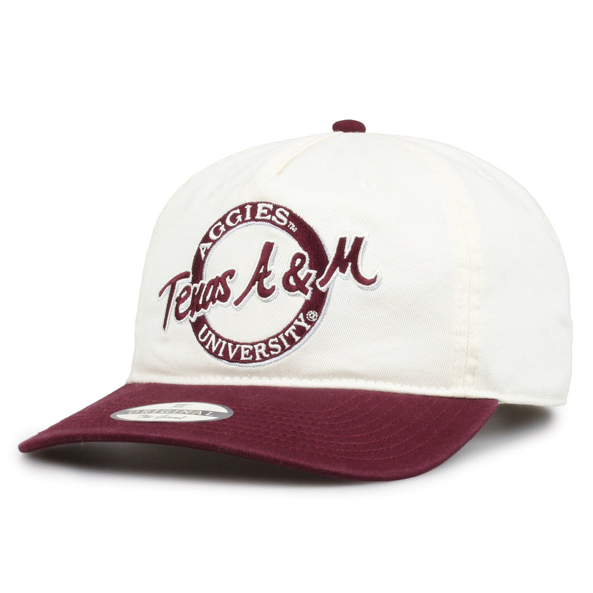 Texas A&M Aggies Original Circle Snapback, alternate view 1