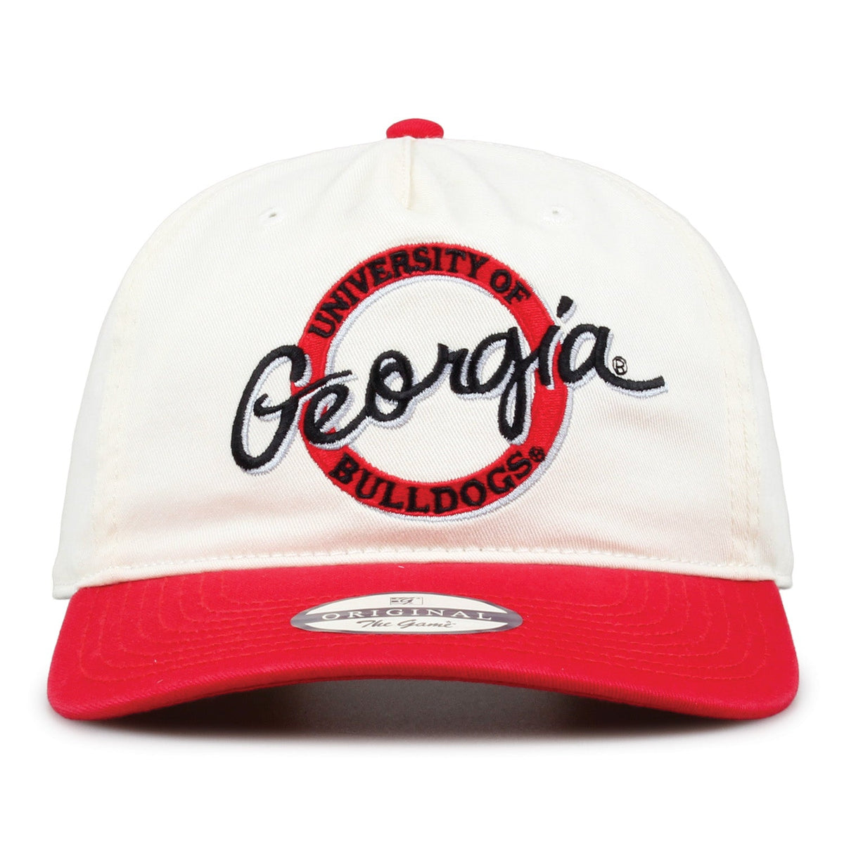 Georgia Bulldogs Original Circle Snapback, front view