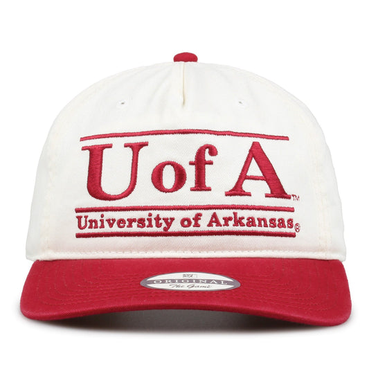 Arkansas Razorbacks Original Bar Snapback, front view