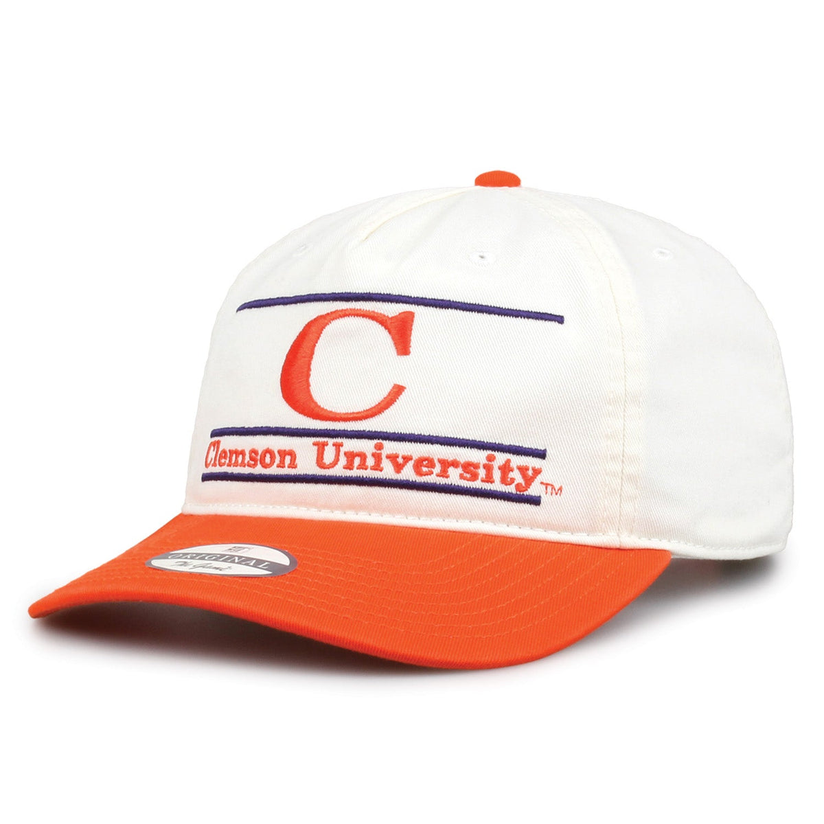 Clemson Tigers Original Bar Snapback, alternate view 1
