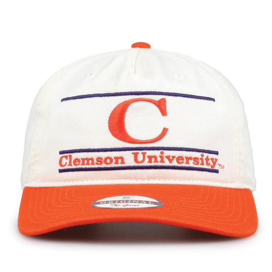 Clemson Tigers Original Bar Snapback, front view