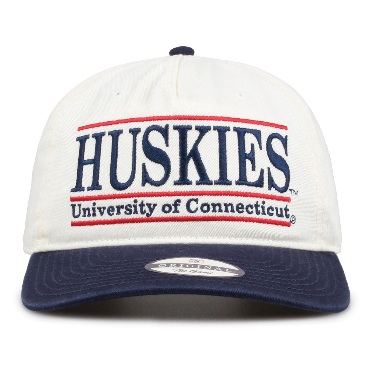 UConn Huskies Original Bar Snapback, front view