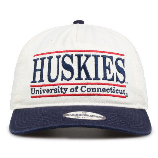 UConn Huskies Original Bar Snapback, front view