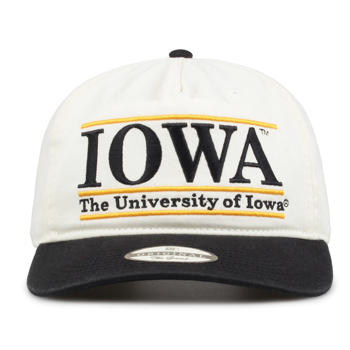 Iowa Hawkeyes Original Bar Snapback, front view