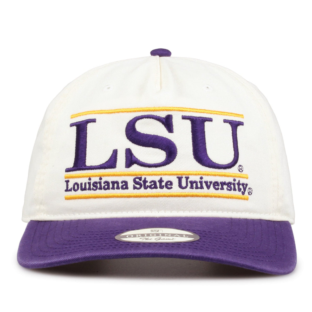 LSU Tigers Original Bar Snapback, front view