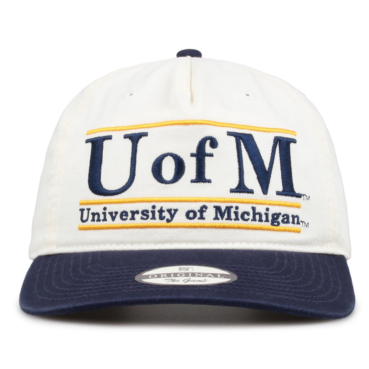 Michigan Wolverines Original Bar Snapback, front view