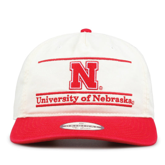 Nebraska Cornhuskers Original Bar Snapback, front view