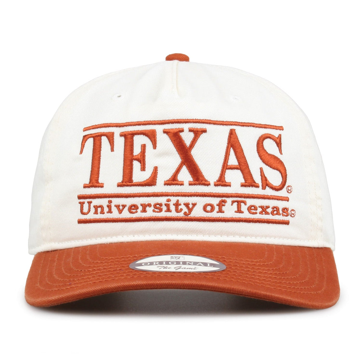 Texas Longhorns Original Bar Snapback, front view