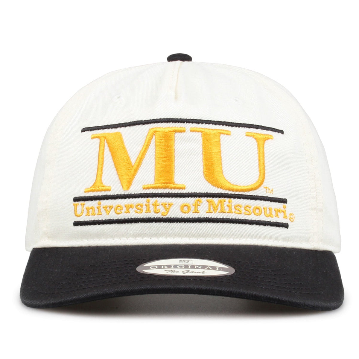 Missouri Tigers Original Bar Snapback, front view