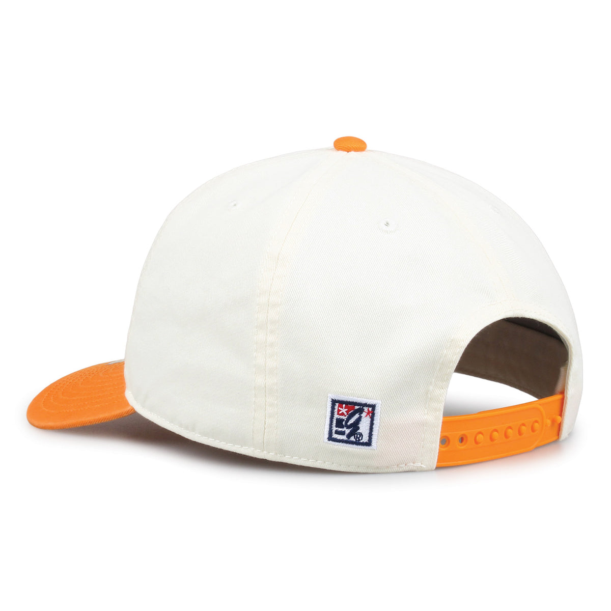 Tennessee Original Bar snapback hat showing adjustable snap closure and The Game logo, rear view