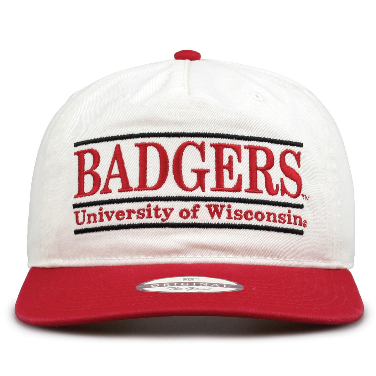 Wisconsin Badgers Original Bar Snapback, front view