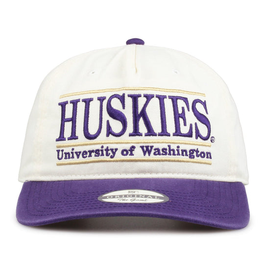 Washington Huskies Original Bar Snapback, front view