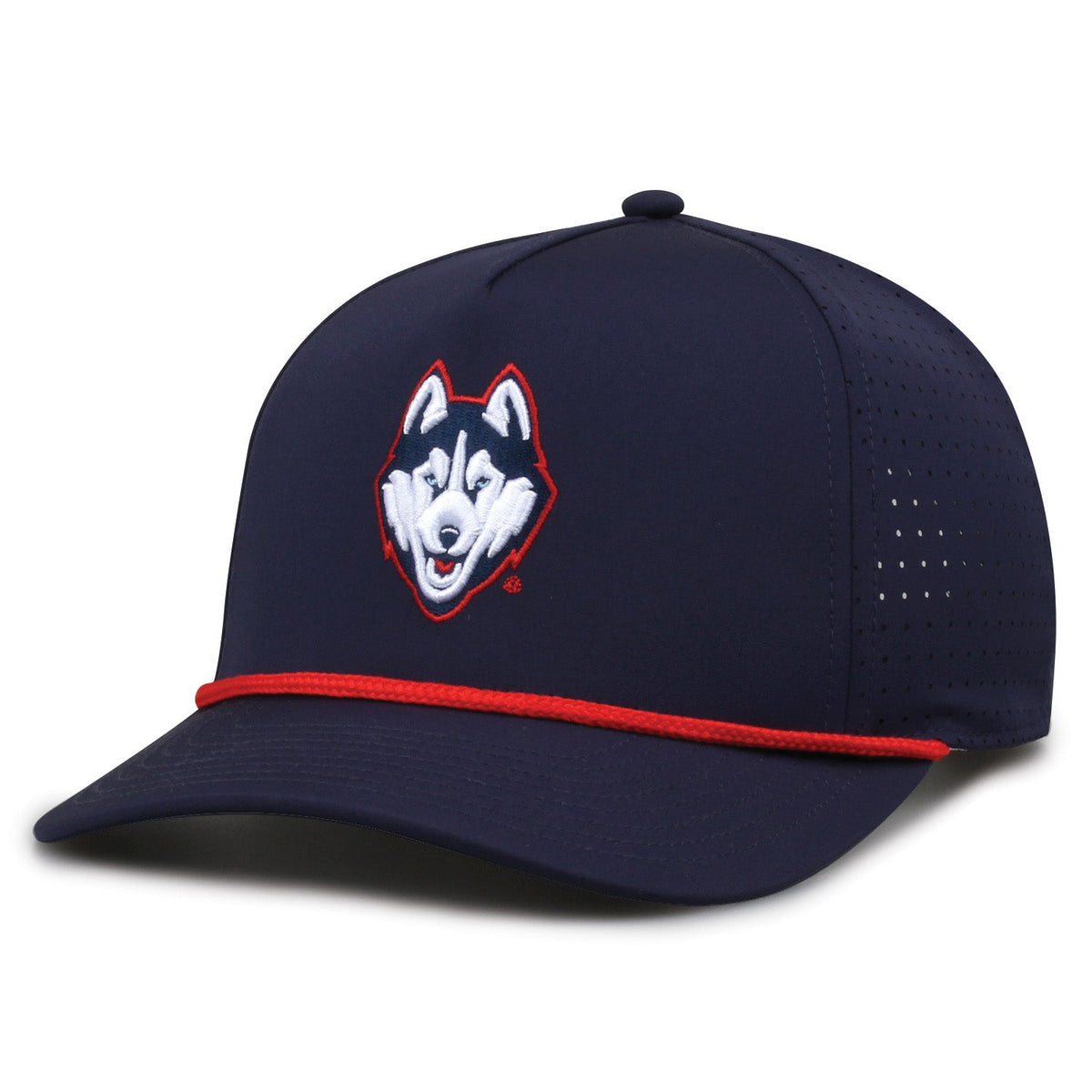 UConn Huskies Logo Performance Mesh Snapback, alternate view 1