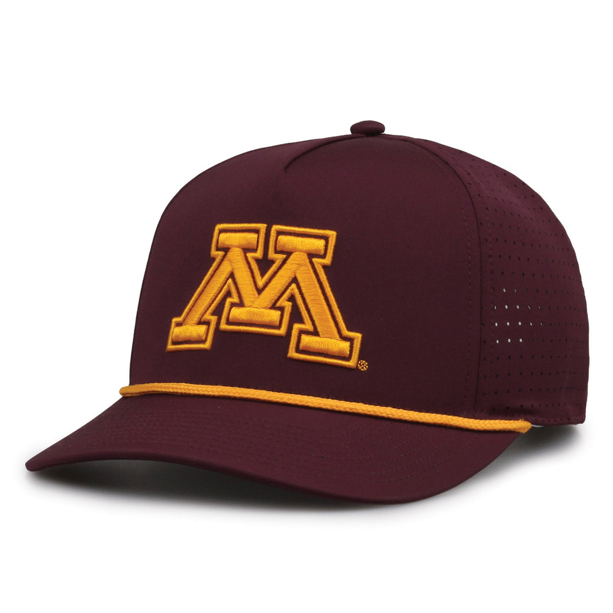 Minnesota Golden Gophers Logo Performance Mesh Snapback, alternate view 1