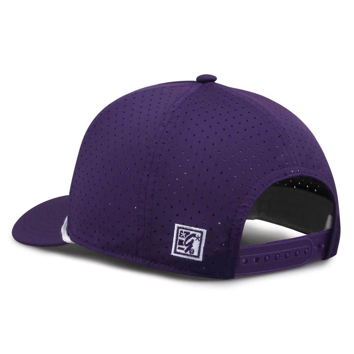 TCU Horned Frogs Logo Performance Mesh Snapback, alternate view 2