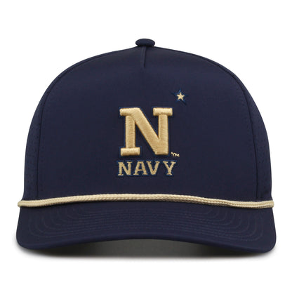 Navy Performance Mesh Snapback