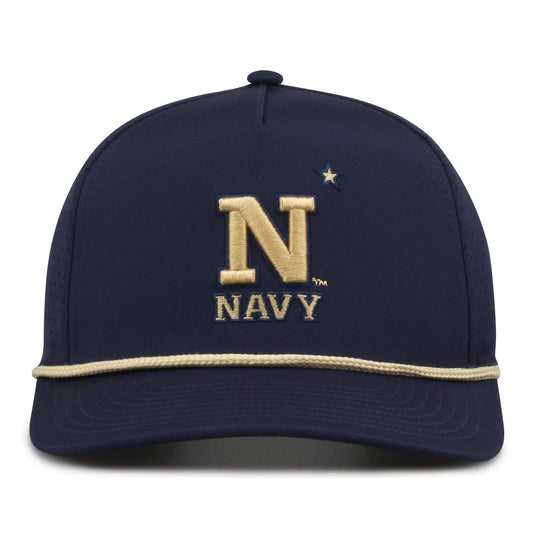 Navy Performance Mesh Snapback
