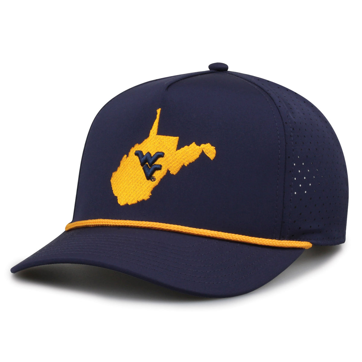 West Virginia Mesh Snapback