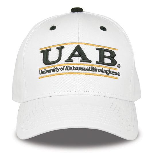 UAB Blazers Bookstore Snapback - White, product view