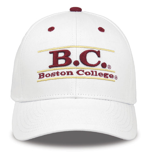 Boston College Eagles Bookstore Snapback - White, product view
