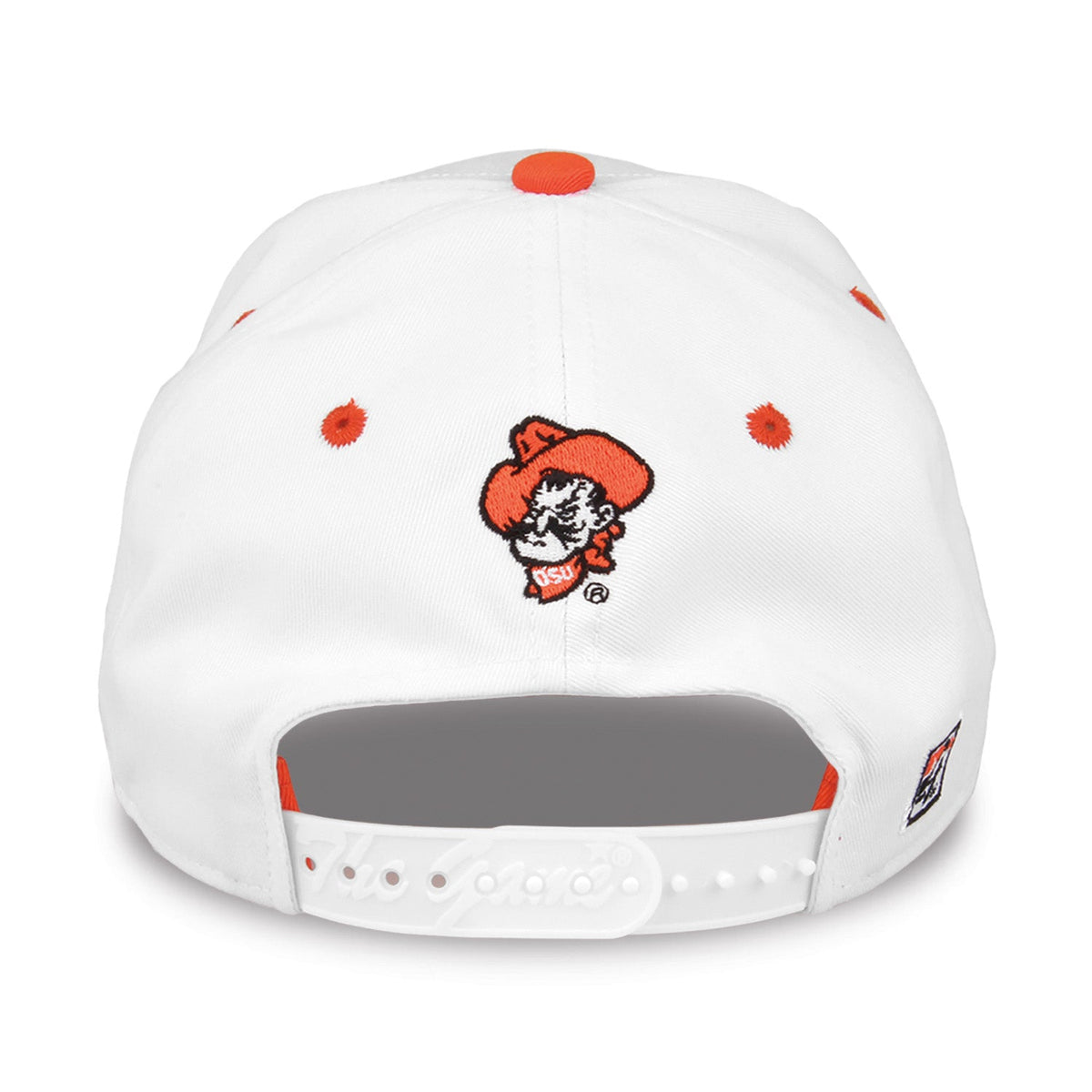 Oklahoma State Cowboys Bookstore Snapback - White, alternate view 1