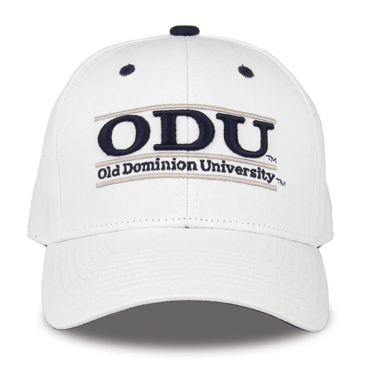 Old Dominion Monarchs Bookstore Snapback - White, product view