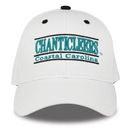 Coastal Carolina Chanticleers Bookstore Snapback - White, product view
