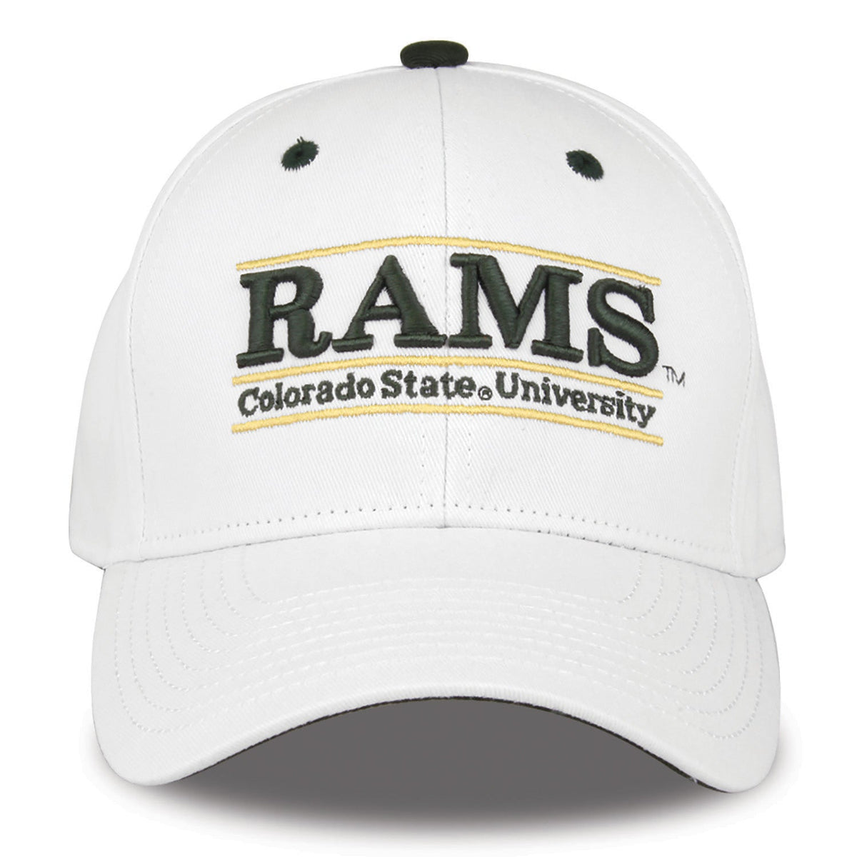Colorado State Rams Bookstore Snapback - White, product view