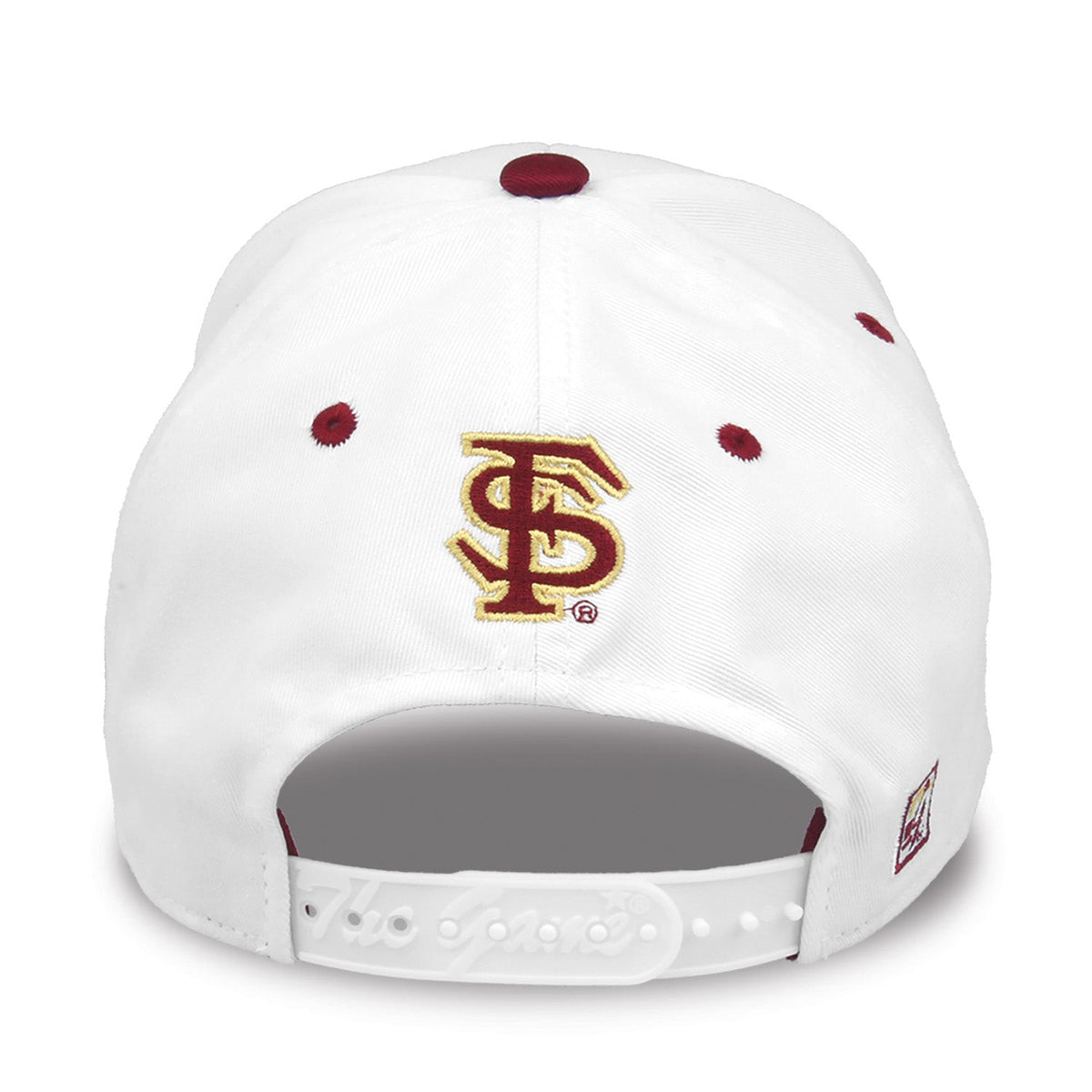 Florida State Seminoles Bookstore Snapback - White, alternate view 1