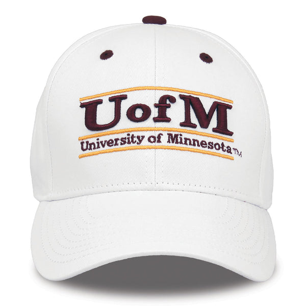 Minnesota Bookstore Snapback - White