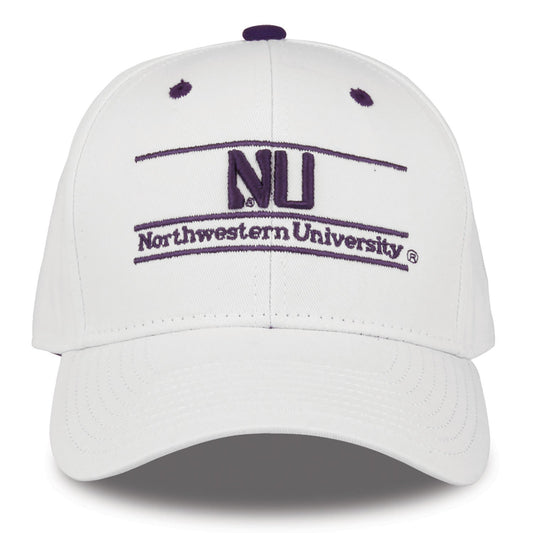Northwestern Wildcats Bookstore Snapback - White, product view