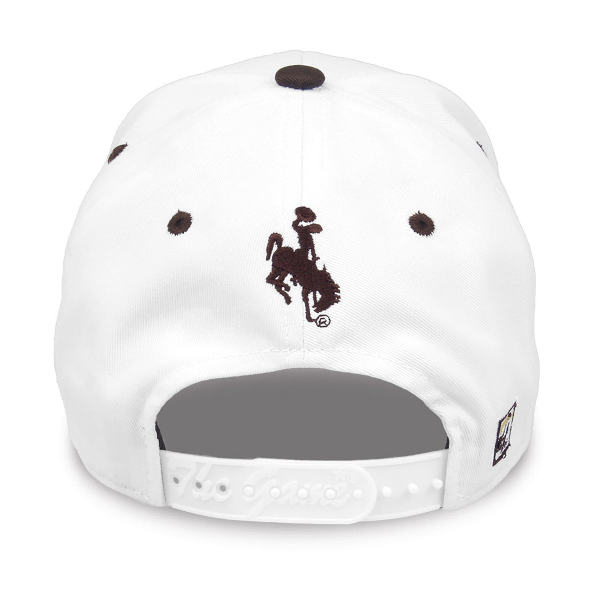 Wyoming Cowboys Bookstore Snapback - White, alternate view 1