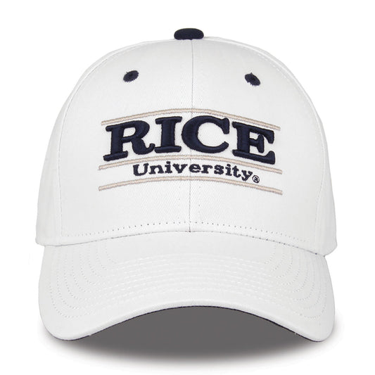 Rice Owls Bookstore Snapback - White, product view