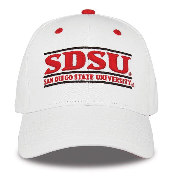 San Diego State Bookstore Snapback - White