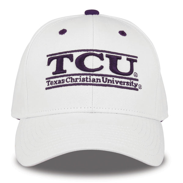 TCU Bookstore Snapback - White