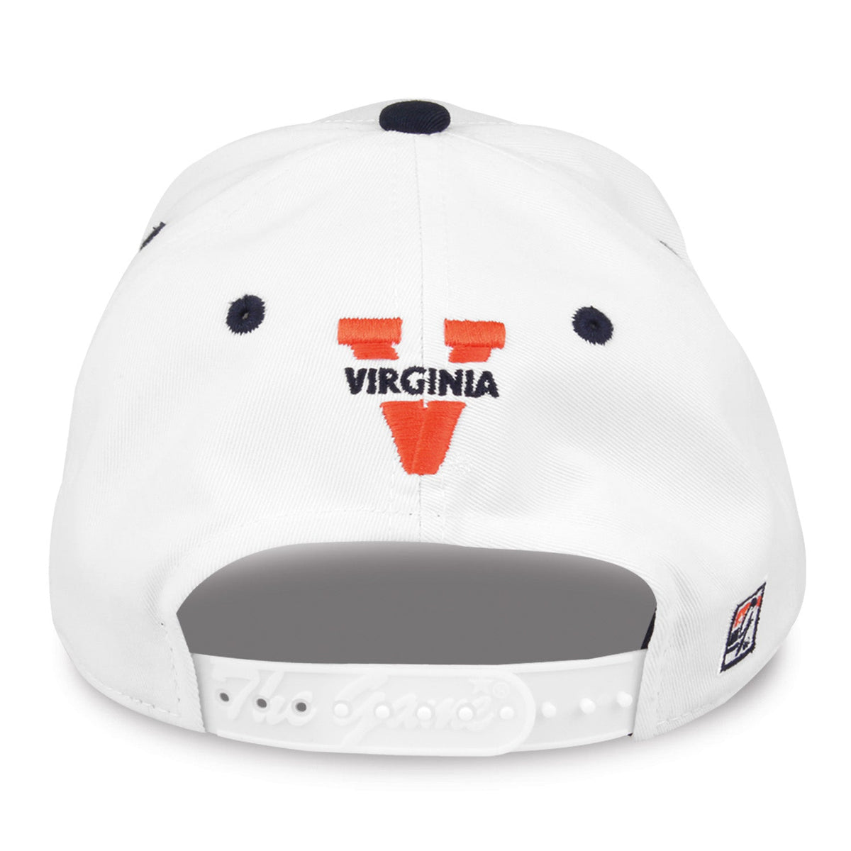 Virginia Cavaliers Bookstore Snapback - White, alternate view 1