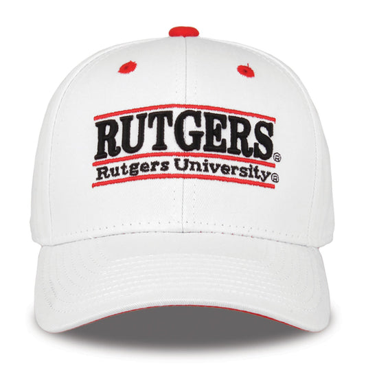 Rutgers Scarlet Knights Bookstore Snapback - White, product view