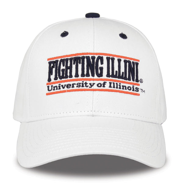 Illinois Bookstore Snapback - White