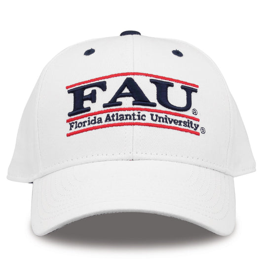Florida Atlantic Owls Bookstore Snapback - White, product view