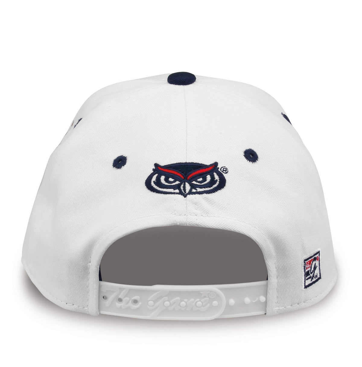 Florida Atlantic Owls Bookstore Snapback - White, alternate view 1