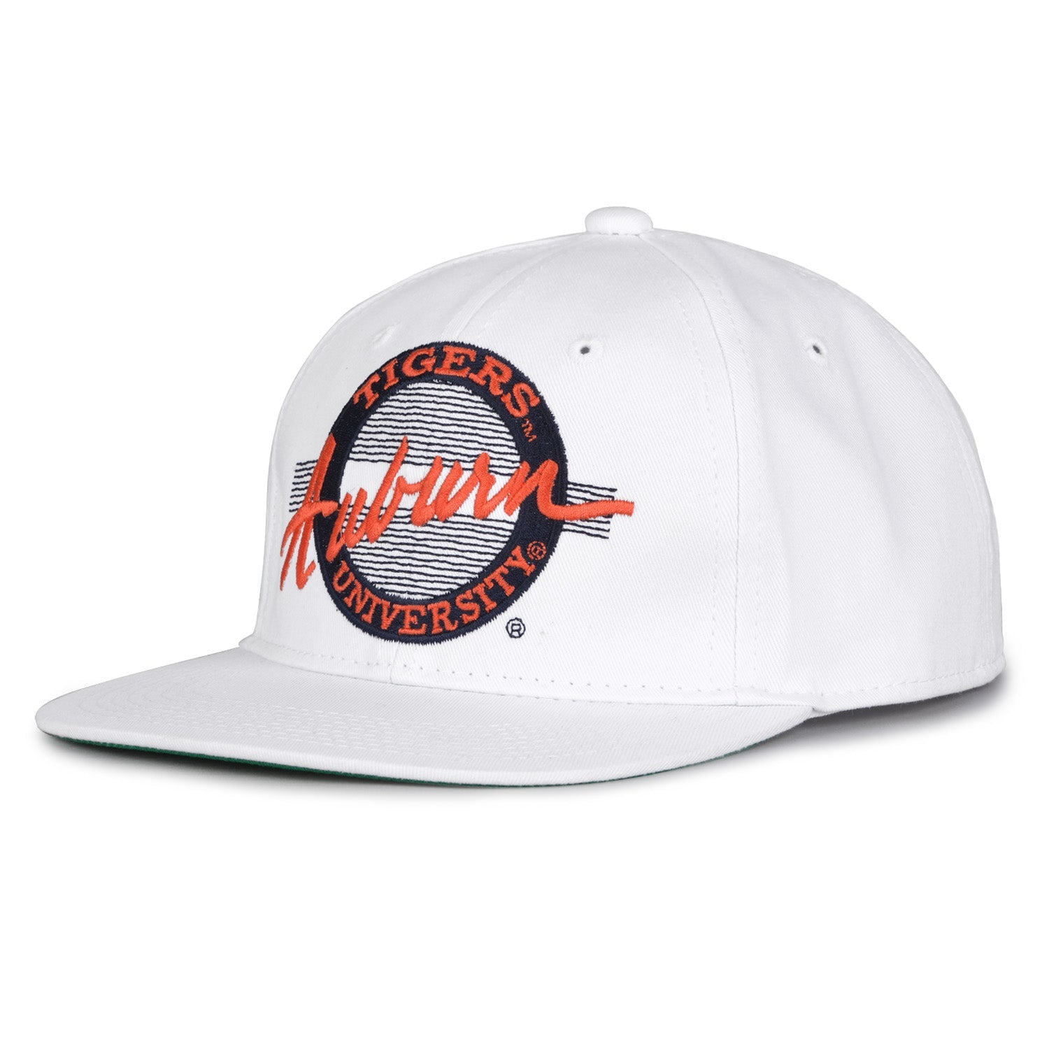 Auburn Retro Circle Snapback – The Game Caps