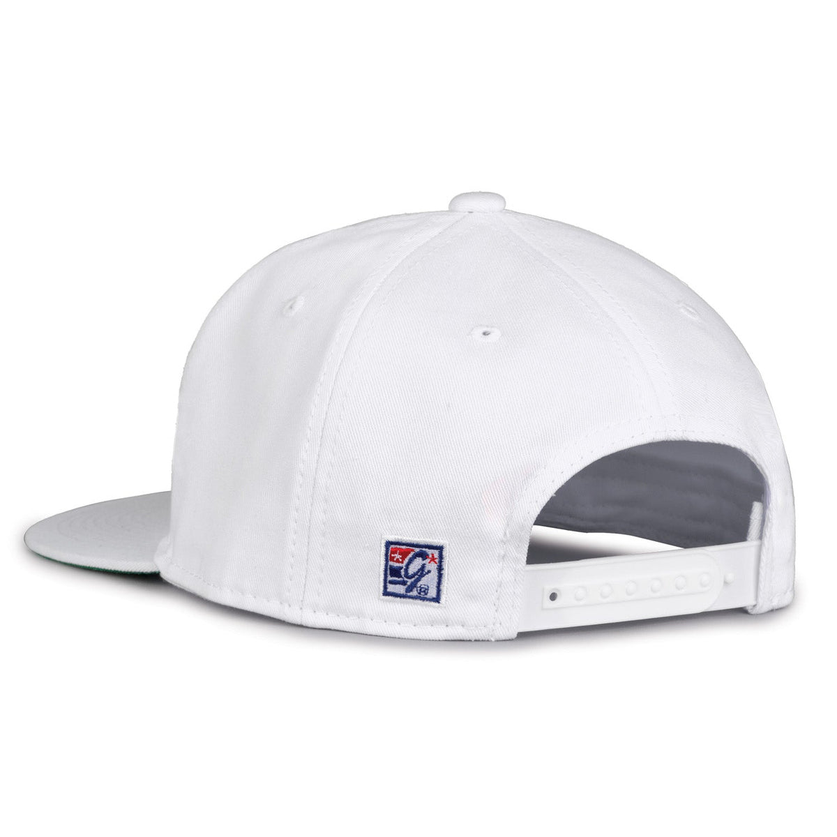 Florida State Seminoles Retro Circle Snapback - White, rear view