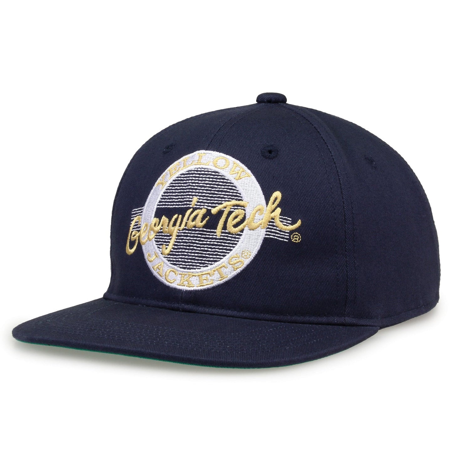 Georgia Tech Retro Circle Snapback